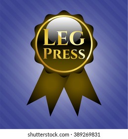 Leg Press golden badge