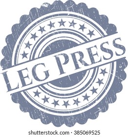 Leg Press rubber grunge texture seal
