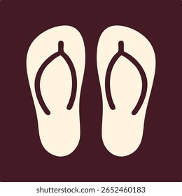 Leg Slippers trendy useful important vector Illustration design charming colorful background.eps