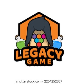 LEGACY GAME LOGO DESIGN VECTOR