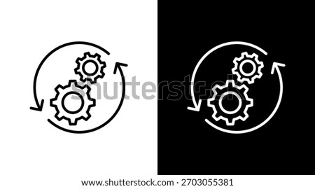 Legacy Systems White Icon Set Design