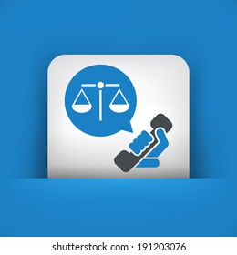 Legal Assistance Icon