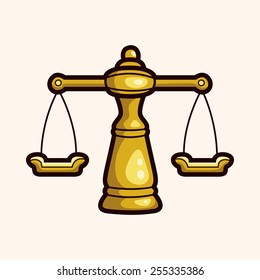 legal balance theme elements