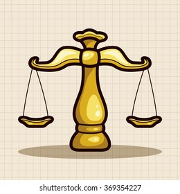 legal balance theme elements
