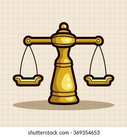 legal balance theme elements