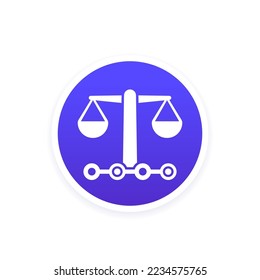 legal case progress icon for web