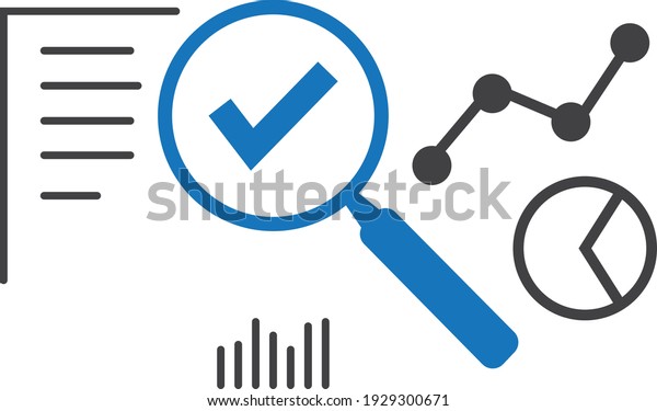 legal compliance or audit assess icon. analytics or\
assessment icon