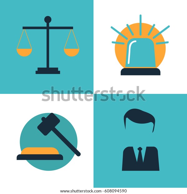 Legal Compliance Deal Protection Copyright Regulation Stock Vektorgrafik Lizenzfrei