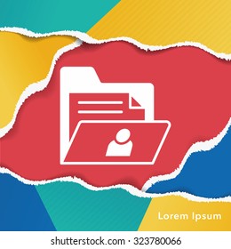 Legal document icon