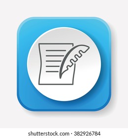 Legal document icon