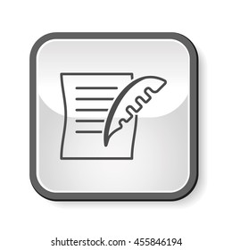 Legal document icon