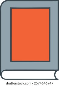 Legal Document Icon Symbolizing Contracts and Compliance, Ideal for Corporate Presentations