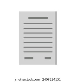 Legal document illustrated on white background