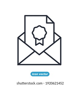Legal Documents icon. Legal Documents symbol template for graphic and web design collection logo vector illustration
