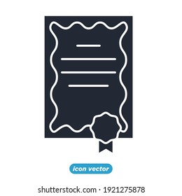 Legal Documents icon. Legal Documents symbol template for graphic and web design collection logo vector illustration
