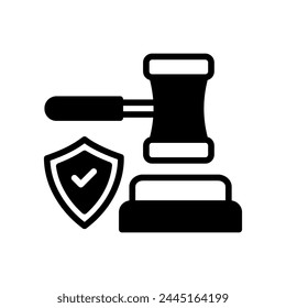 Icono de Gastos legales en Vector. Logotipo
