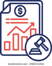 Legal Icon Element For Design