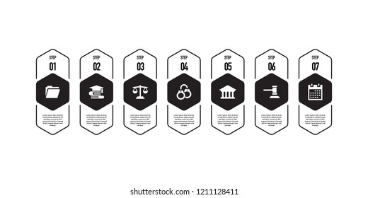LEGAL INFOGRAPHIC CONCEPT
