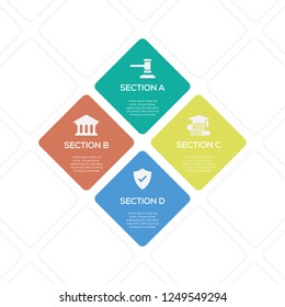 LEGAL INFOGRAPHIC CONCEPT