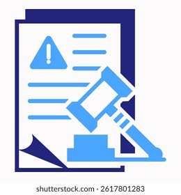 Legal Issue Icon Element For Design