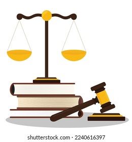 Legal law justice court vector illustration graphic