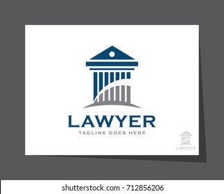 legal law logo icon vector template