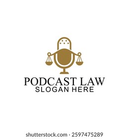 legal logo with the concept of the symbol of the pillar of justice, creative premium for lawyers and law firms