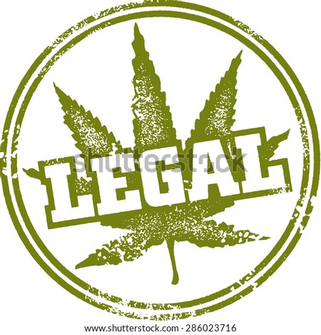 Legal Marijuana Stamp