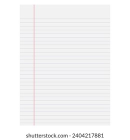 legal pad background material, vector illustration