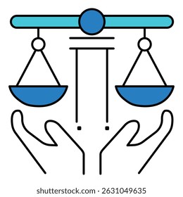 Símbolo do Contrato de Política Legal para design de ícone de vetor de Sinistros de Seguro