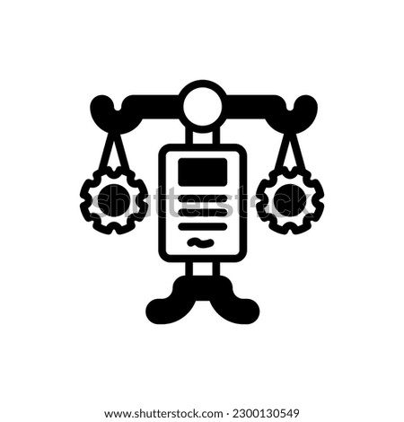 Legal Process icon in vector. Illustration