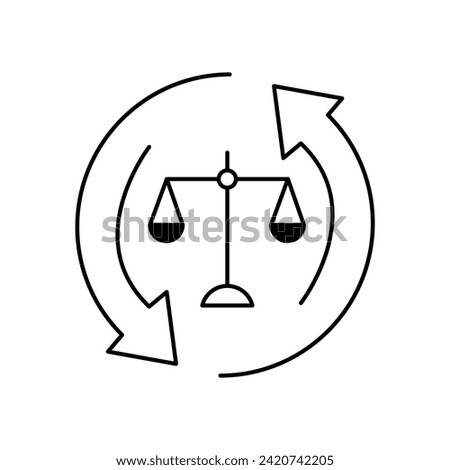 legal process icons  symbol vector elements for infographic web