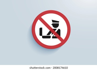 legal protocol follow icon vector design