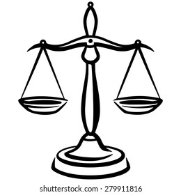 Legal Scales Abstract