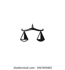 legal scales logo and icon