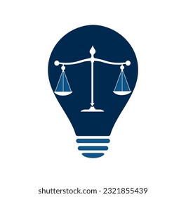 legal scales and sword logo template