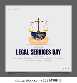 El Día de Servicios Legales se celebra en India el 9 de noviembre para crear conciencia sobre la disponibilidad de asistencia legal gratuita para las comunidades desfavorecidas y marginadas.