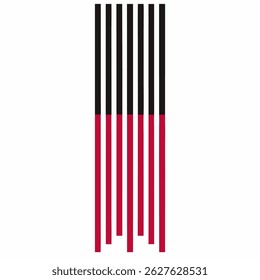 legant vertical line halftone gradient vector design, perfect for modern backgrounds, digital prints, and graphic projects. High-resolution and scalable.