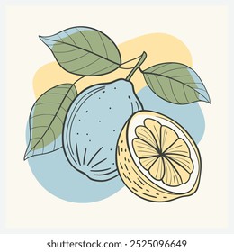 
Legato Fruit Vector Illustration  A Harmonious Blend of Freshness and Art