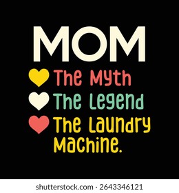 Legenda Mãe t-shirt design para a mãe