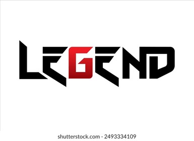 legend typography design vector, for t-shirt, poster and other uses