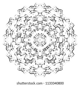 Legend vector mandala, Floral mandala. Oriental mandala. Vintage decorative elements. Vector illustration. It is super brilliant vector illustration