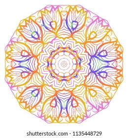 Legend vector mandala, Floral mandala. Oriental mandala. Vintage decorative elements. Vector illustration. It is super brilliant vector illustration