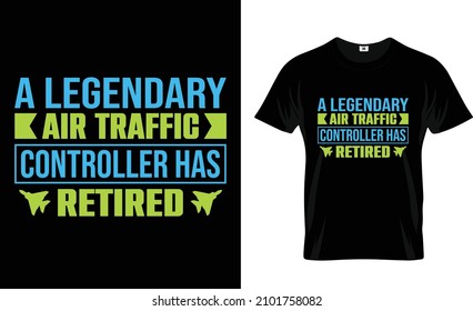 A legendary air traffic controller...t-shirt design.