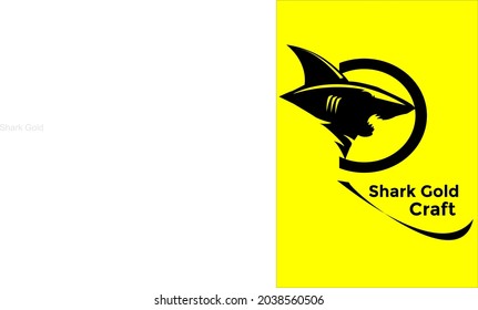 Legendary Fish The Gold King Fish Vector Logo