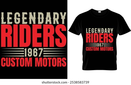 LEGENDARY RIDERS 1967 MOTORES PERSONALIZADOS 