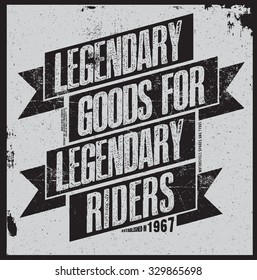 legendary riders t-shirt graphic 