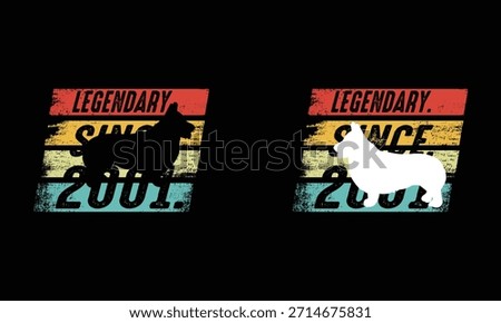 Legendary Since 2000 Corgi Dog lover.