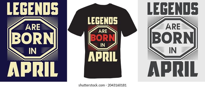 las leyendas nacen en el diseño de camisetas del 2 de abril
