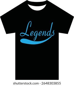 Legends T-shirt Arts Graphic Design